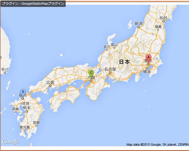 地図表示