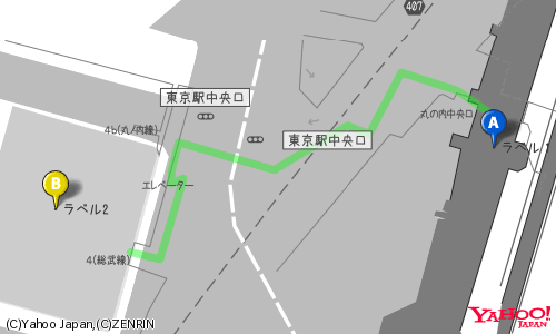 地図の表示形式の変更方法